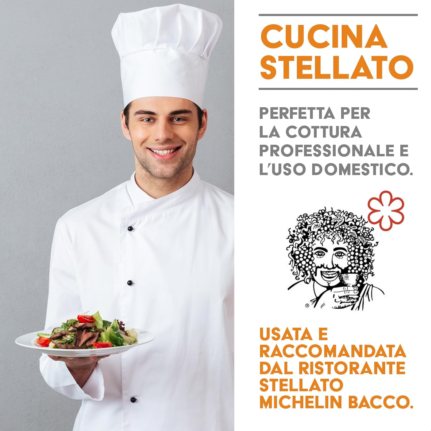 SET DI PADELLE 20-24-28-32 CM Antiaderente in pietra fondo a induzione in acciaio + 4 coperchi + 4 Utensili da cucina