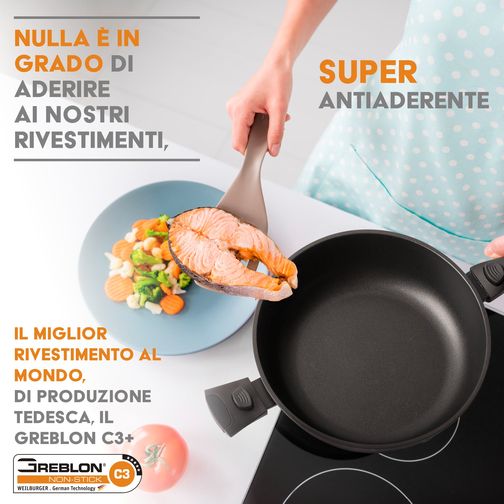 WOK Antiaderente in pietra fondo a induzione in acciaio, padelle chef professionale