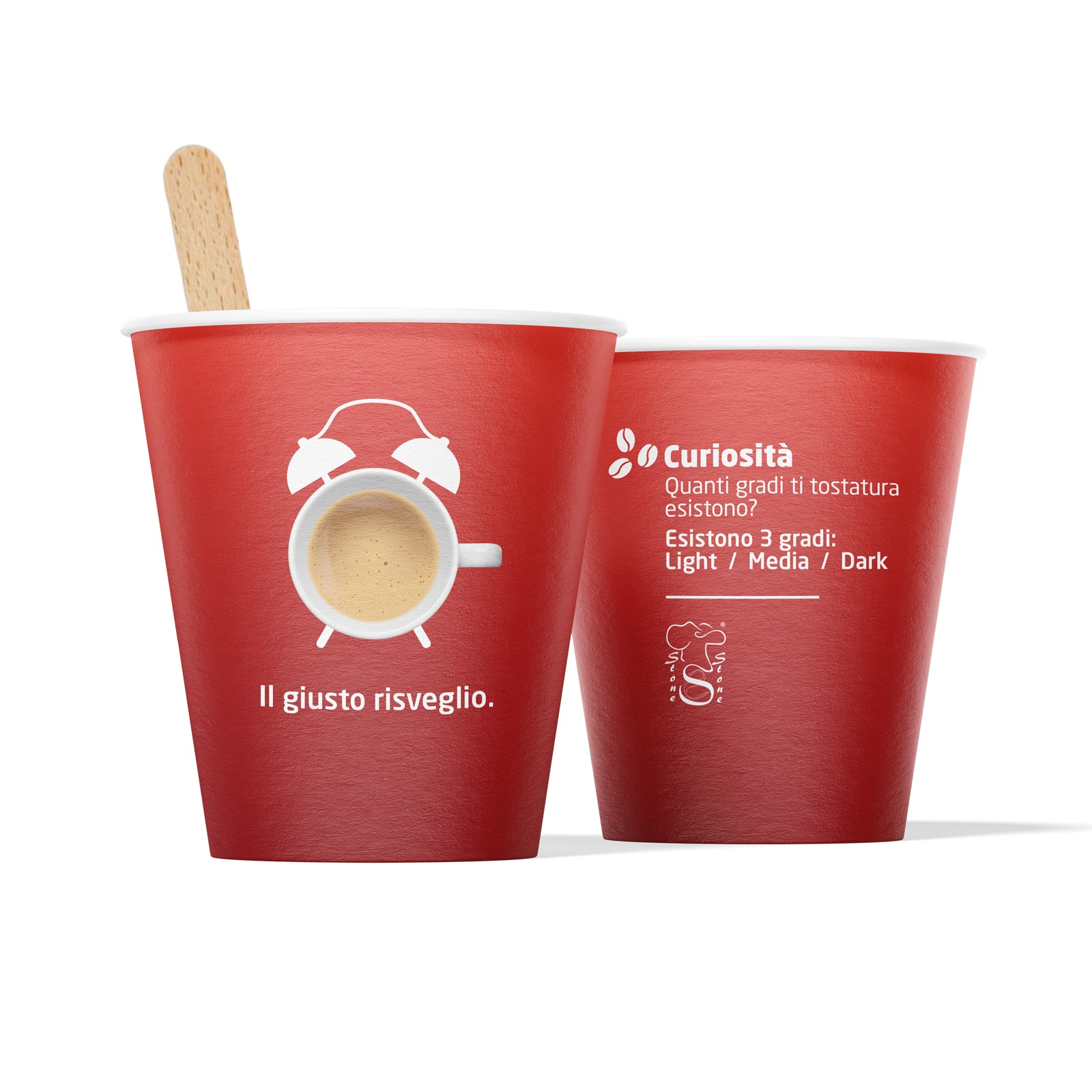 Kit Bicchierini Caffè 75ml + Palette Legno - 100 Pezzi - Foto 12