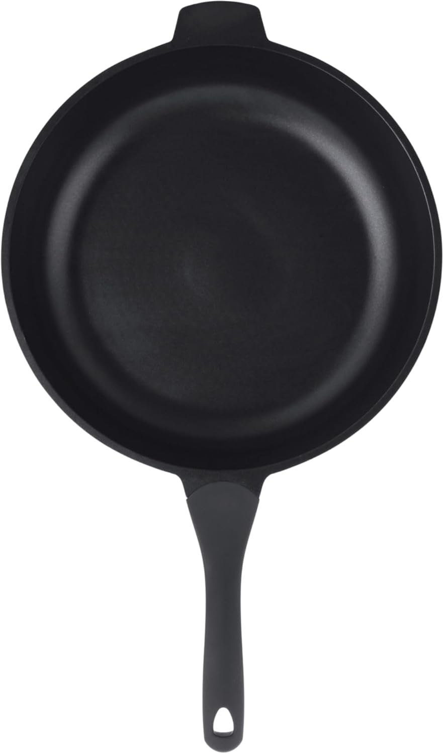 Stone&Stone Padella Antiaderente 32 cm, Rivestimento Tedesco GREBLON Q-LINE CK 3000 Superior, Ampia Superficie di Cottura, Fondo Acciaio Pieno per Induzione e Gas, NO PFAS e PTFE + Coperchio e Mestolo