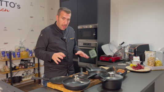 DOPPIA GRIGLIA Bistecchiera-Piastra PROFESSIONALE in Pietra Estremamente Antiaderente